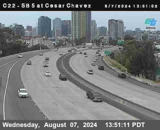 SB 5 at Cesar E Chaves Prkwy