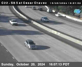 SB 5 at Cesar E Chaves Prkwy