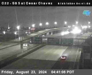 SB 5 at Cesar E Chaves Prkwy