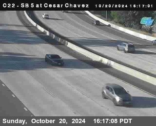 SB 5 at Cesar E Chaves Prkwy