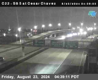 SB 5 at Cesar E Chaves Prkwy