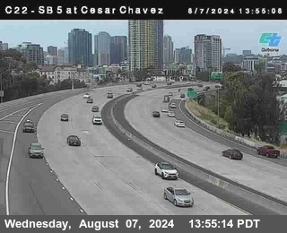 SB 5 at Cesar E Chaves Prkwy