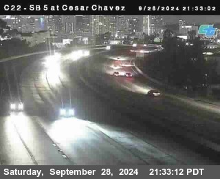 SB 5 at Cesar E Chaves Prkwy