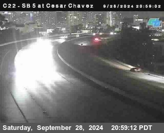 SB 5 at Cesar E Chaves Prkwy