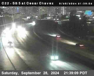 SB 5 at Cesar E Chaves Prkwy