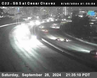 SB 5 at Cesar E Chaves Prkwy