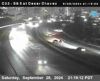 SB 5 at Cesar E Chaves Prkwy