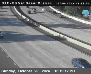 SB 5 at Cesar E Chaves Prkwy