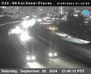 SB 5 at Cesar E Chaves Prkwy