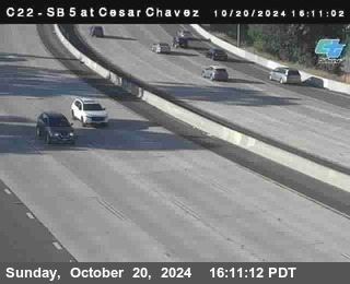 SB 5 at Cesar E Chaves Prkwy