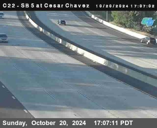 SB 5 at Cesar E Chaves Prkwy