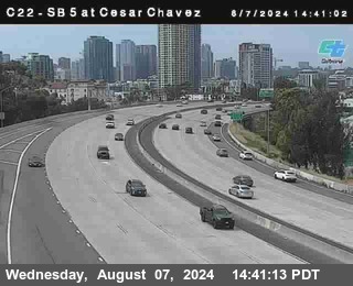 SB 5 at Cesar E Chaves Prkwy