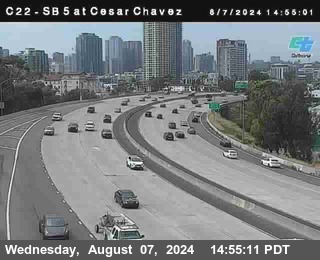 SB 5 at Cesar E Chaves Prkwy