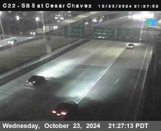 SB 5 at Cesar E Chaves Prkwy