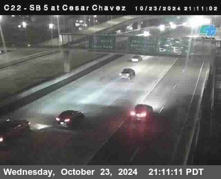 SB 5 at Cesar E Chaves Prkwy