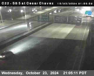 SB 5 at Cesar E Chaves Prkwy