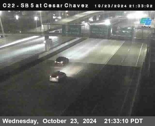 SB 5 at Cesar E Chaves Prkwy