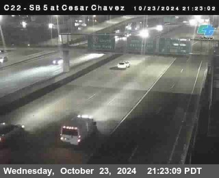 SB 5 at Cesar E Chaves Prkwy