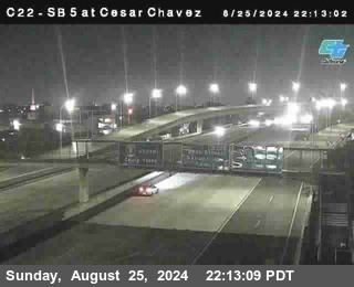 SB 5 at Cesar E Chaves Prkwy