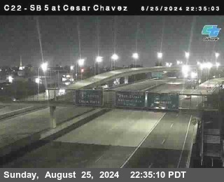 SB 5 at Cesar E Chaves Prkwy