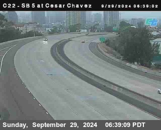 SB 5 at Cesar E Chaves Prkwy