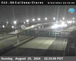 SB 5 at Cesar E Chaves Prkwy