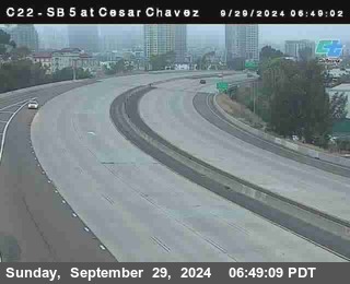 SB 5 at Cesar E Chaves Prkwy