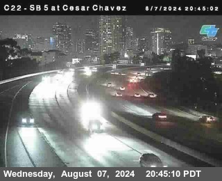 SB 5 at Cesar E Chaves Prkwy