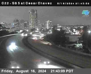 SB 5 at Cesar E Chaves Prkwy