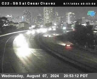 SB 5 at Cesar E Chaves Prkwy