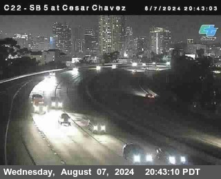 SB 5 at Cesar E Chaves Prkwy