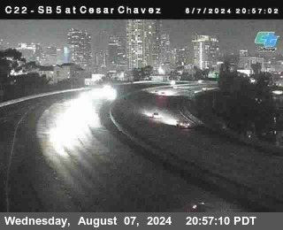 SB 5 at Cesar E Chaves Prkwy