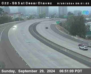 SB 5 at Cesar E Chaves Prkwy