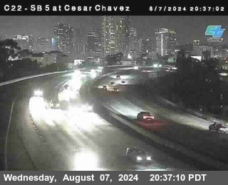 SB 5 at Cesar E Chaves Prkwy