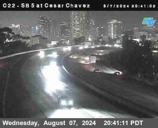 SB 5 at Cesar E Chaves Prkwy