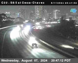 SB 5 at Cesar E Chaves Prkwy