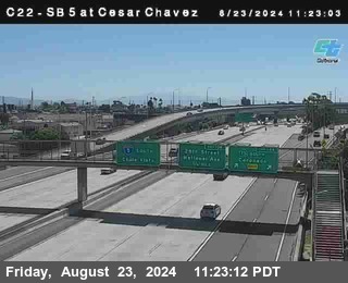 SB 5 at Cesar E Chaves Prkwy