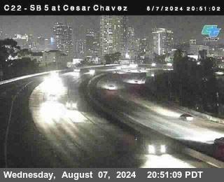 SB 5 at Cesar E Chaves Prkwy