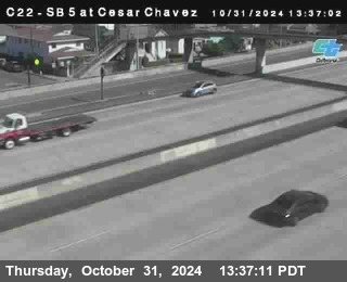 SB 5 at Cesar E Chaves Prkwy