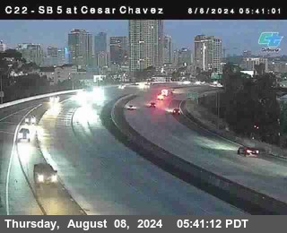 SB 5 at Cesar E Chaves Prkwy