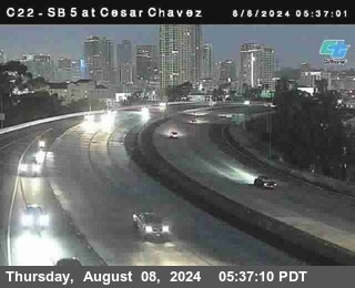 SB 5 at Cesar E Chaves Prkwy