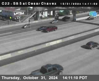 SB 5 at Cesar E Chaves Prkwy