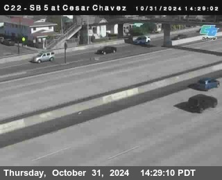 SB 5 at Cesar E Chaves Prkwy