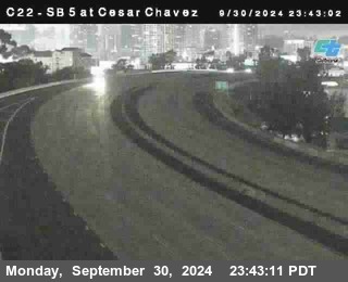 SB 5 at Cesar E Chaves Prkwy