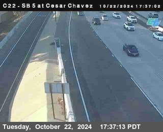 SB 5 at Cesar E Chaves Prkwy