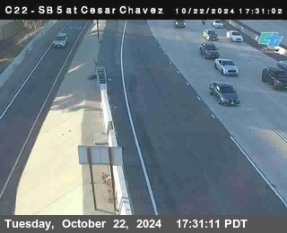 SB 5 at Cesar E Chaves Prkwy