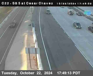 SB 5 at Cesar E Chaves Prkwy