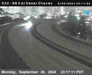 SB 5 at Cesar E Chaves Prkwy