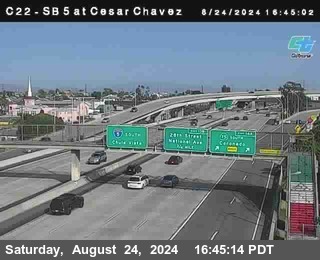 SB 5 at Cesar E Chaves Prkwy