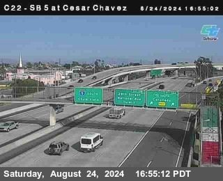 SB 5 at Cesar E Chaves Prkwy